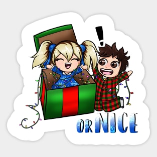 Christmas surprise (light version no blink lights) Sticker